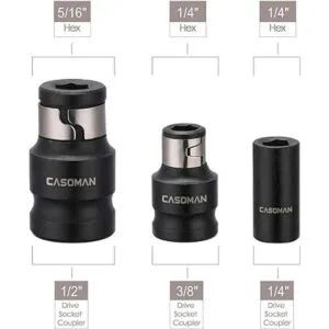 CASOMAN Juego de accesorios de herramientas de