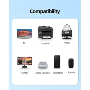 Cable de alimentación de impresora de repuesto para_3