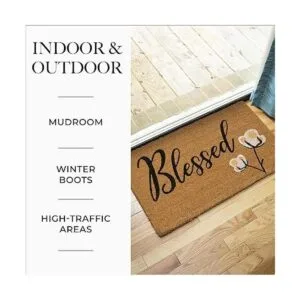 Avera Products Tapete de entrada tradicional clásico_6