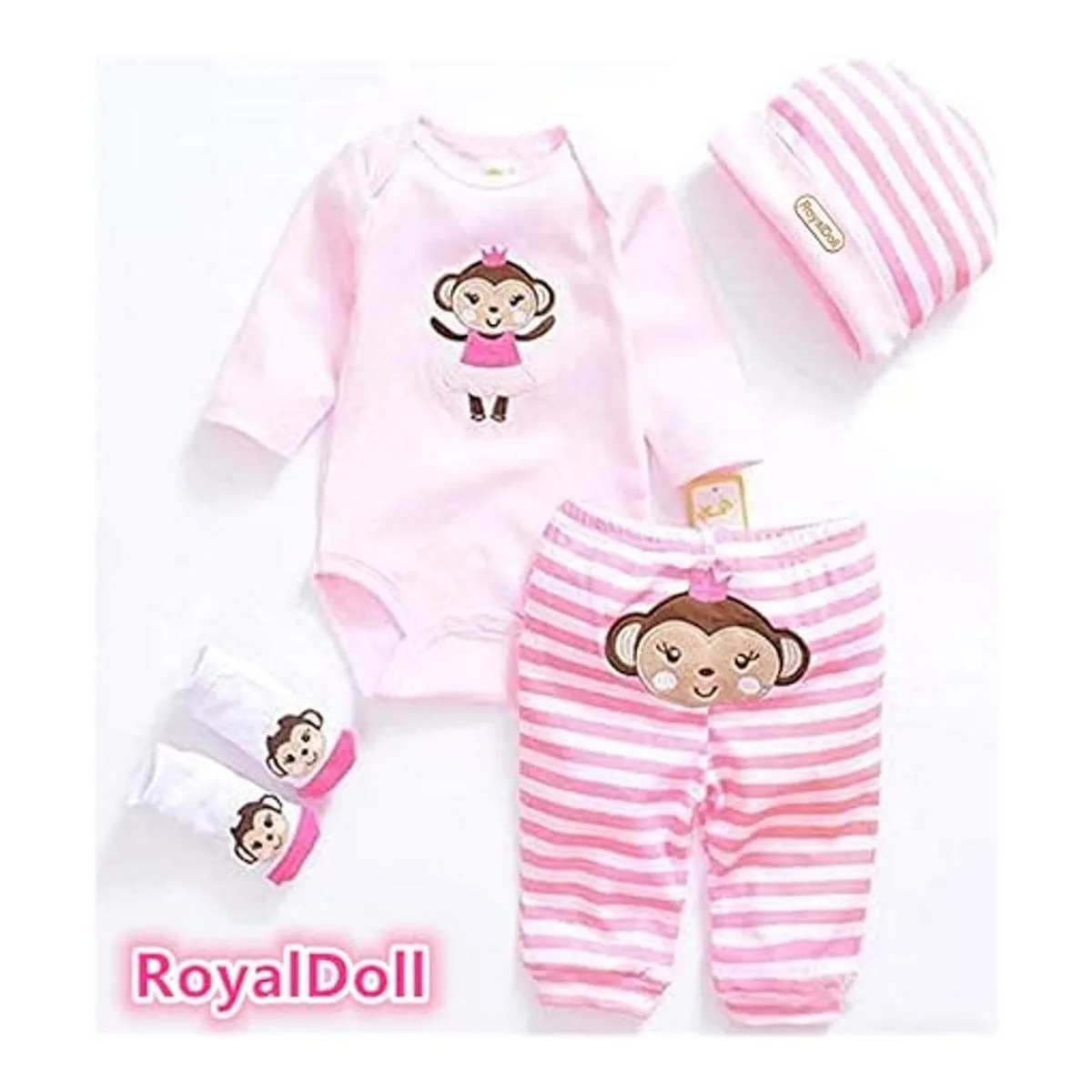 Reborn Ropa de muñeca para niña de 20 a 23 pulgadas recién_2