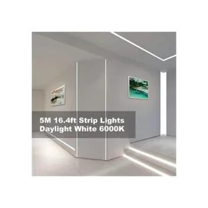 Juego de luces LED regulables de 16.4 ft luz de cinta de