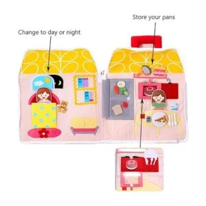 LOVELNE libro tranquilo libro ocupado llevar a casa_2