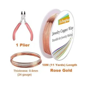 EuTengHao Paquete de 6 joyas de alambre de cobre para