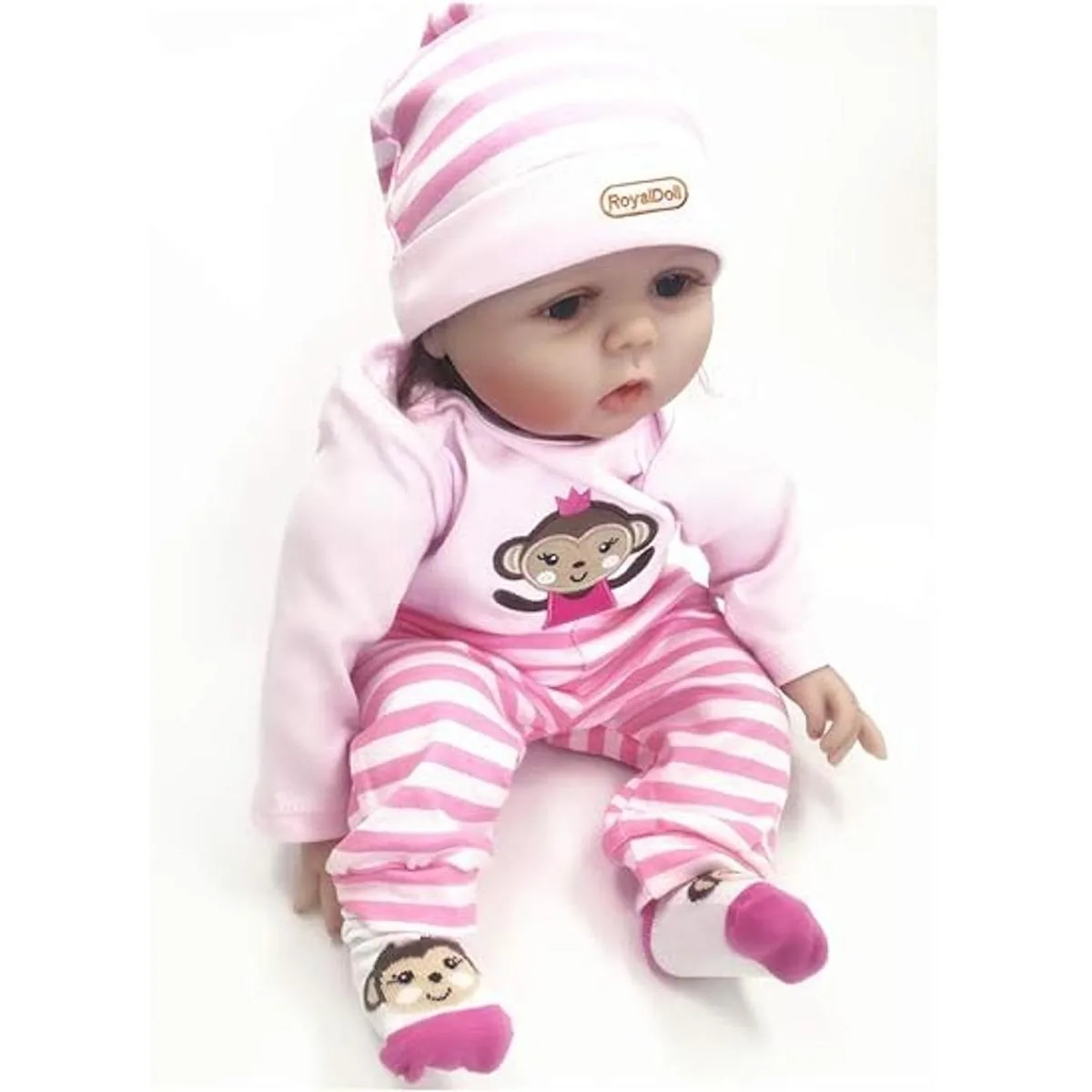 Reborn Ropa de muñeca para niña de 20 a 23 pulgadas recién_3