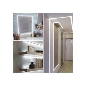 Juego de luces LED regulables de 16.4 ft luz de cinta de