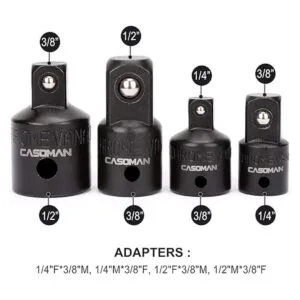 CASOMAN Juego de accesorios de herramientas de