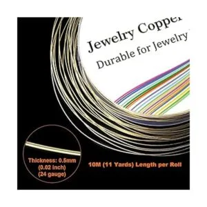 EuTengHao Paquete de 6 joyas de alambre de cobre para