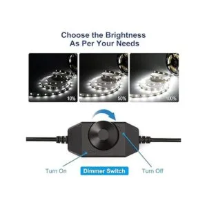 Juego de luces LED regulables de 16.4 ft luz de cinta de