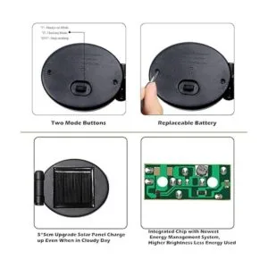 Luces decorativas para exteriores y jardín 105 luces en_2