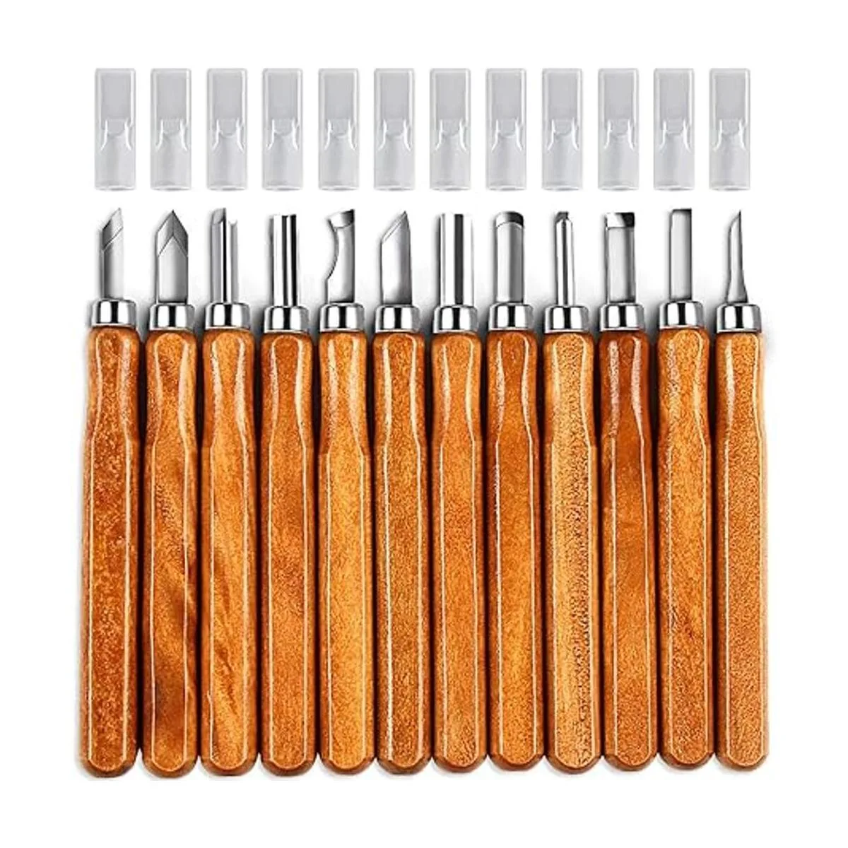 Juego de cuchillos de tallado de madera juego de 20_4