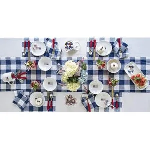 Solino Home Manteles individuales a cuadros servilletas_5