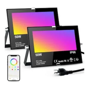 Luces de inundación LED RGB que cambian de color