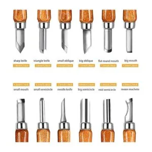 Juego de cuchillos de tallado de madera juego de 20_6