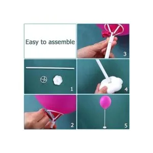 Kit de soporte para globos paquete de 12 soportes para_3