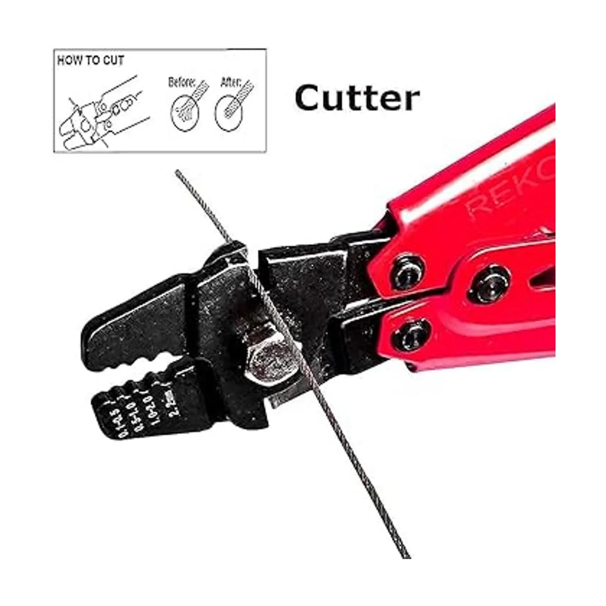 Herramienta de prensado herramienta de prensado de cable