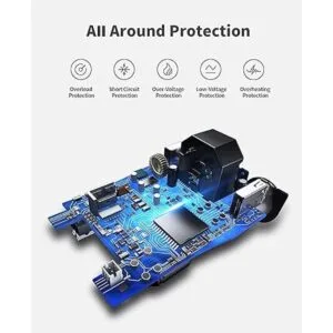 SUPERONE Inversor de corriente para automóvil de 150 W CC_5