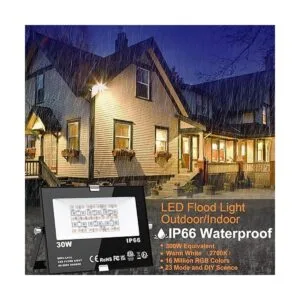 Luces de inundación LED RGB que cambian de color