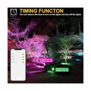 Luces de inundación LED RGB que cambian de color