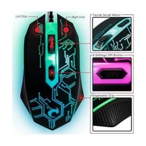 Teclado para juegos mouse y mouse y mouse pad y_4