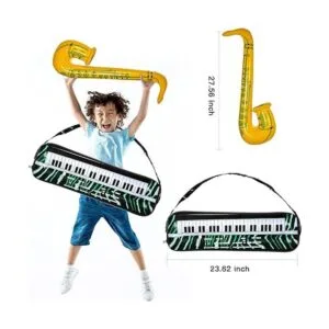 Max Fun Juego de juguetes inflables de estrella de rock_5