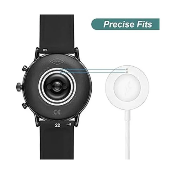 Kissmart Cargador compatible con Fossil Gen 45 cable de_3
