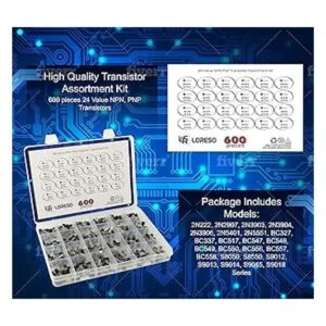 Loreso Caja de 600 piezas de 24 valores NPN PNP_3