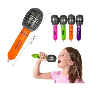 Max Fun Juego de juguetes inflables de estrella de rock_3