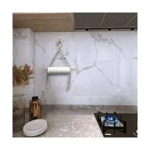 Toallero de papel bohemio toalla de papel de macramé para