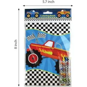 TINYMILLS Juego de libros para colorear con 12 libros