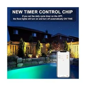 Luces de inundación LED RGB que cambian de color