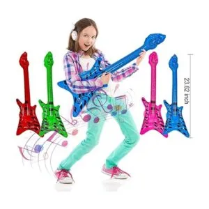 Max Fun Juego de juguetes inflables de estrella de rock_6