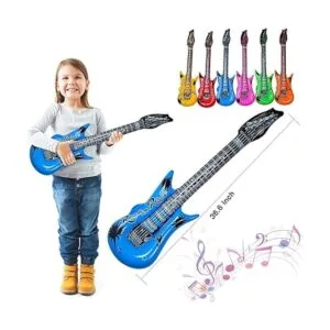 Max Fun Juego de juguetes inflables de estrella de rock_4