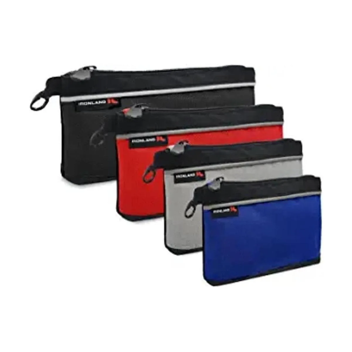 IRONLAND Bolsas pequeñas para herramientas con cremallera