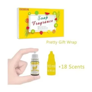 18 aromas para hacer jabón juego de aceites de fragancia
