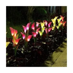 Aloudy Luces solares para jardín 3 unidades_3