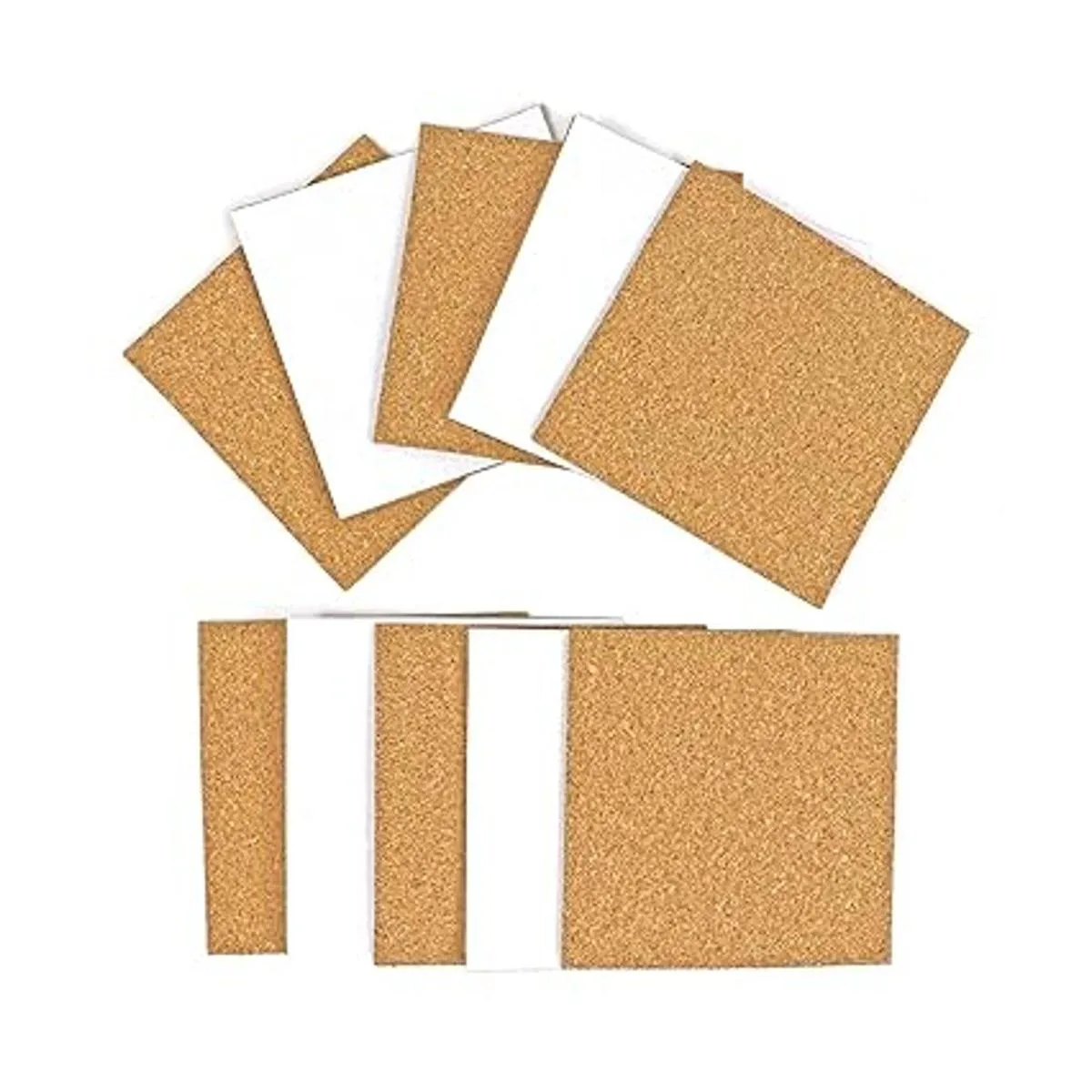 Millennial Essentials Paquete de 25 cuadrados de corcho_6