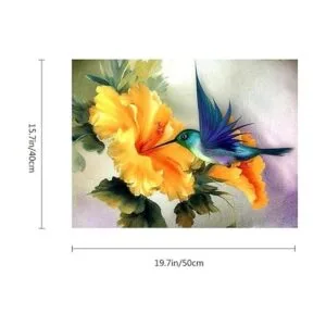 ACANDYL Pintura por número colibrí kit de pintura al_4