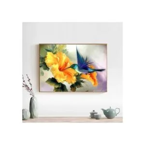 ACANDYL Pintura por número colibrí kit de pintura al_3