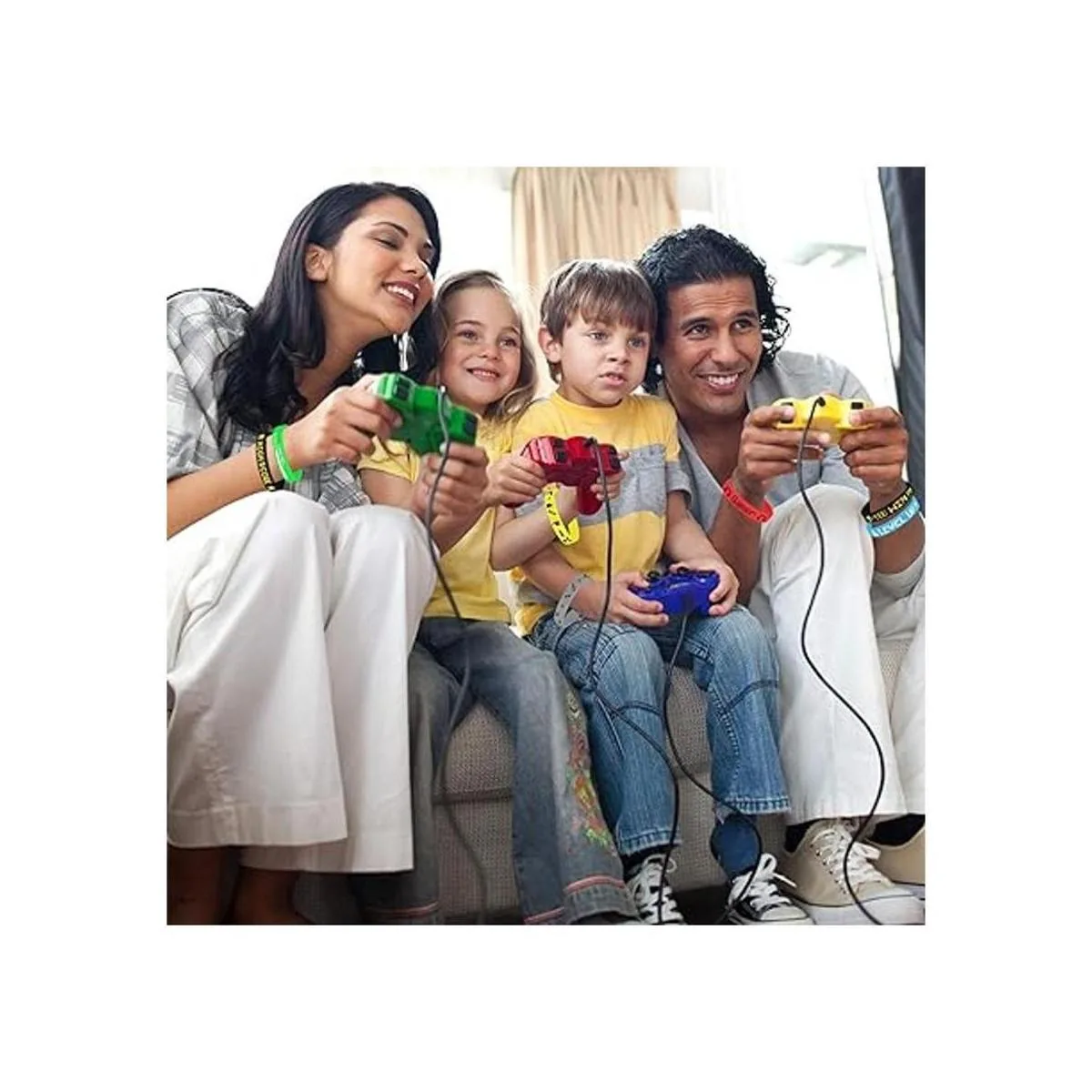 TUPARKA 36 pulseras de silicona para videojuegos_6