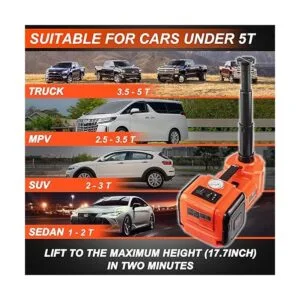 EHEELP Kit de gato eléctrico de 5 toneladas de 12 V_2