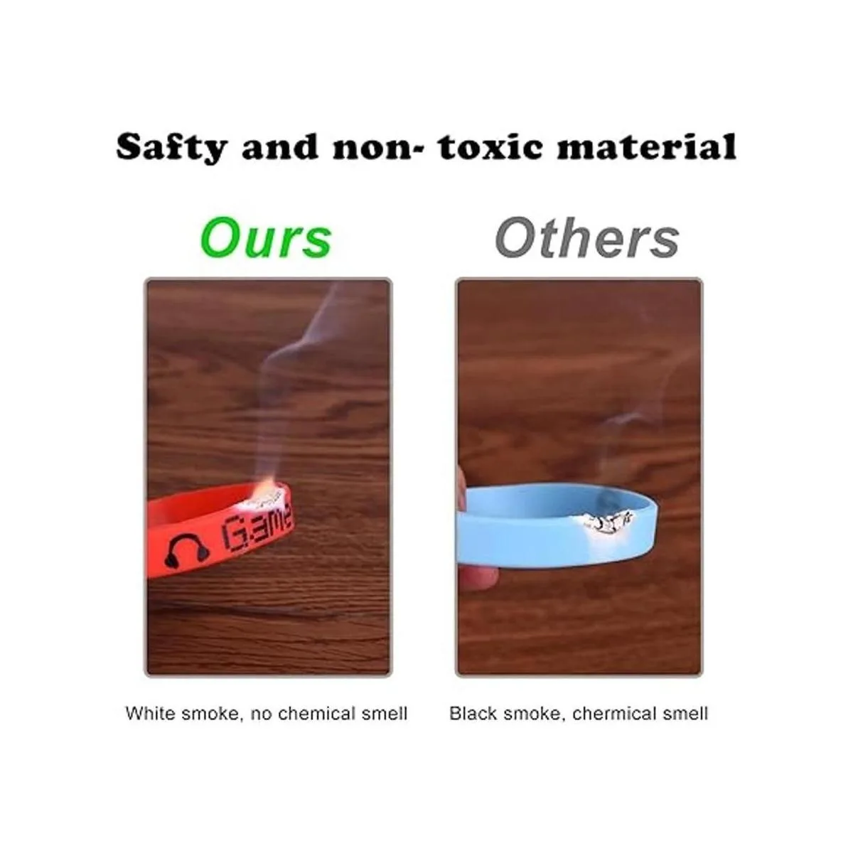 TUPARKA 36 pulseras de silicona para videojuegos_5