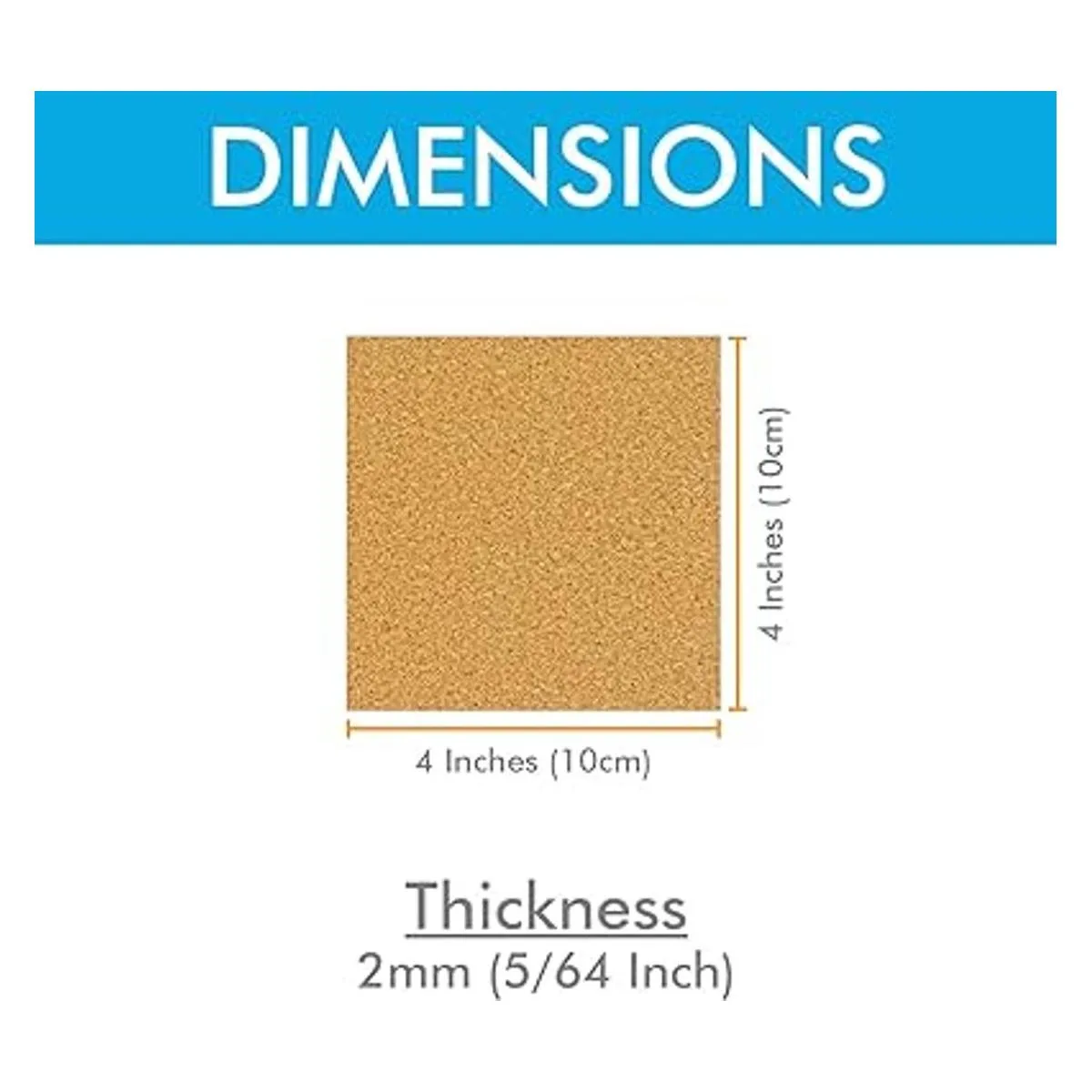 Millennial Essentials Paquete de 25 cuadrados de corcho_3