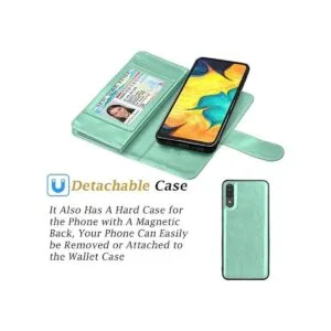 Takfox Funda tipo cartera para Samsung Galaxy A50 Galaxy_5