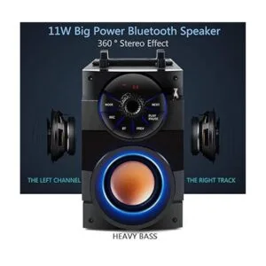 Altavoces Bluetooth altavoz inalámbrico portátil con_4