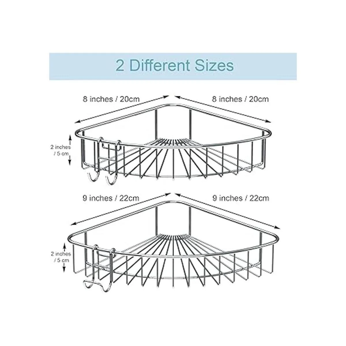 STARICH Estante de ducha para ducha interior esquina de_2