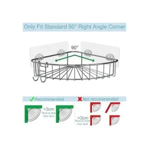 STARICH Estante de ducha para ducha interior esquina de_3