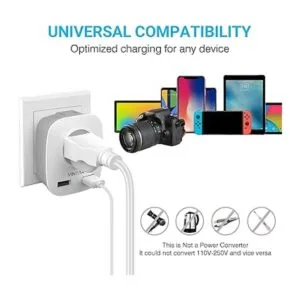 Paquete de 3 adaptadores de enchufe de viaje europeos_4