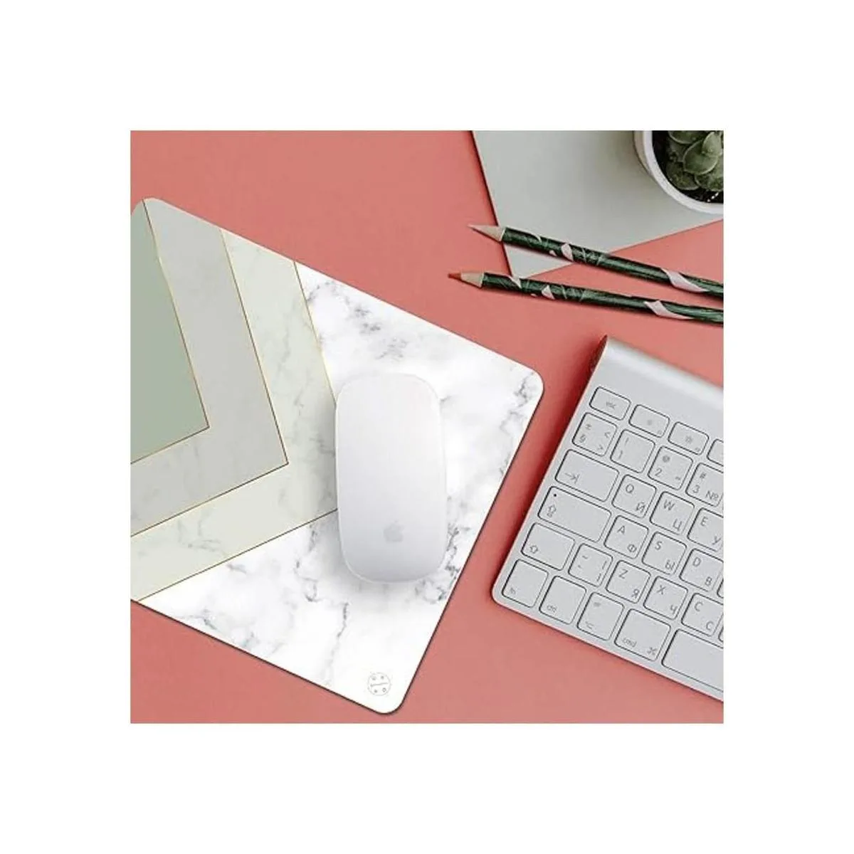 Oriday Alfombrilla para ratón con cita inspiradora_2