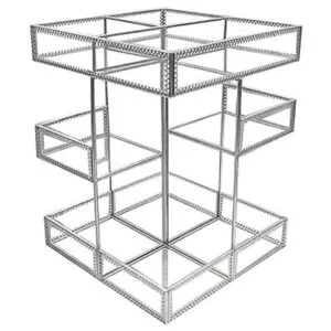 Organizador de cuidado de la piel visible con rotación de_4