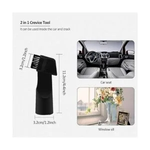 E.LUO Accesorios de cepillo de vacío de 1.260 in a 1.260